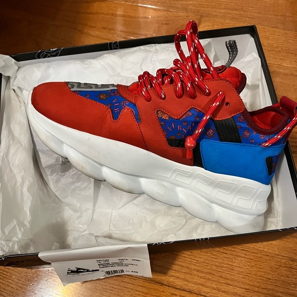 Versace logo platform sneaker size EU 44 - Picture 5 of 7